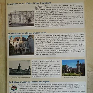 Château dUsson à Pons