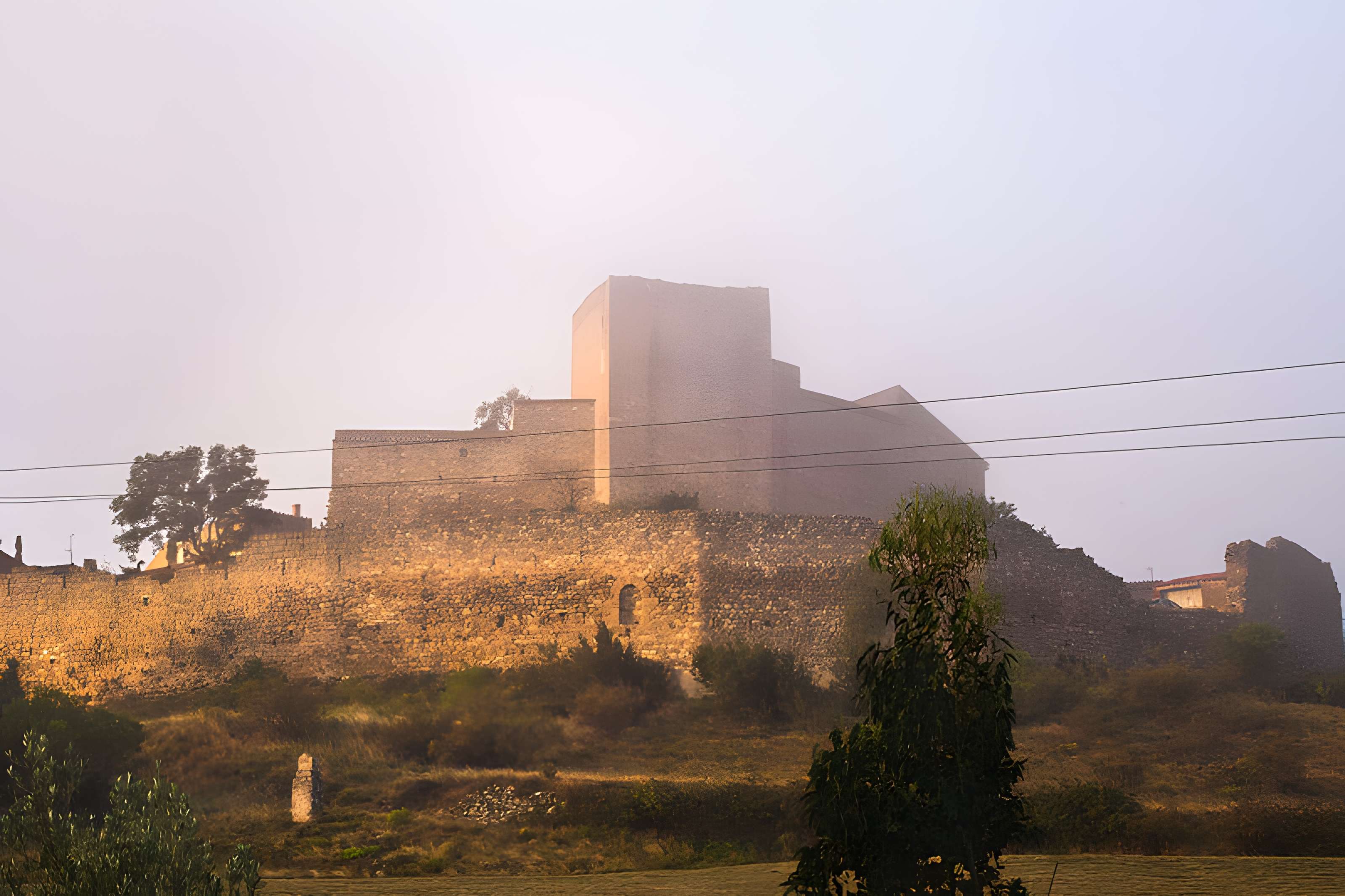 Vestiges du château et enceinte fortifiée