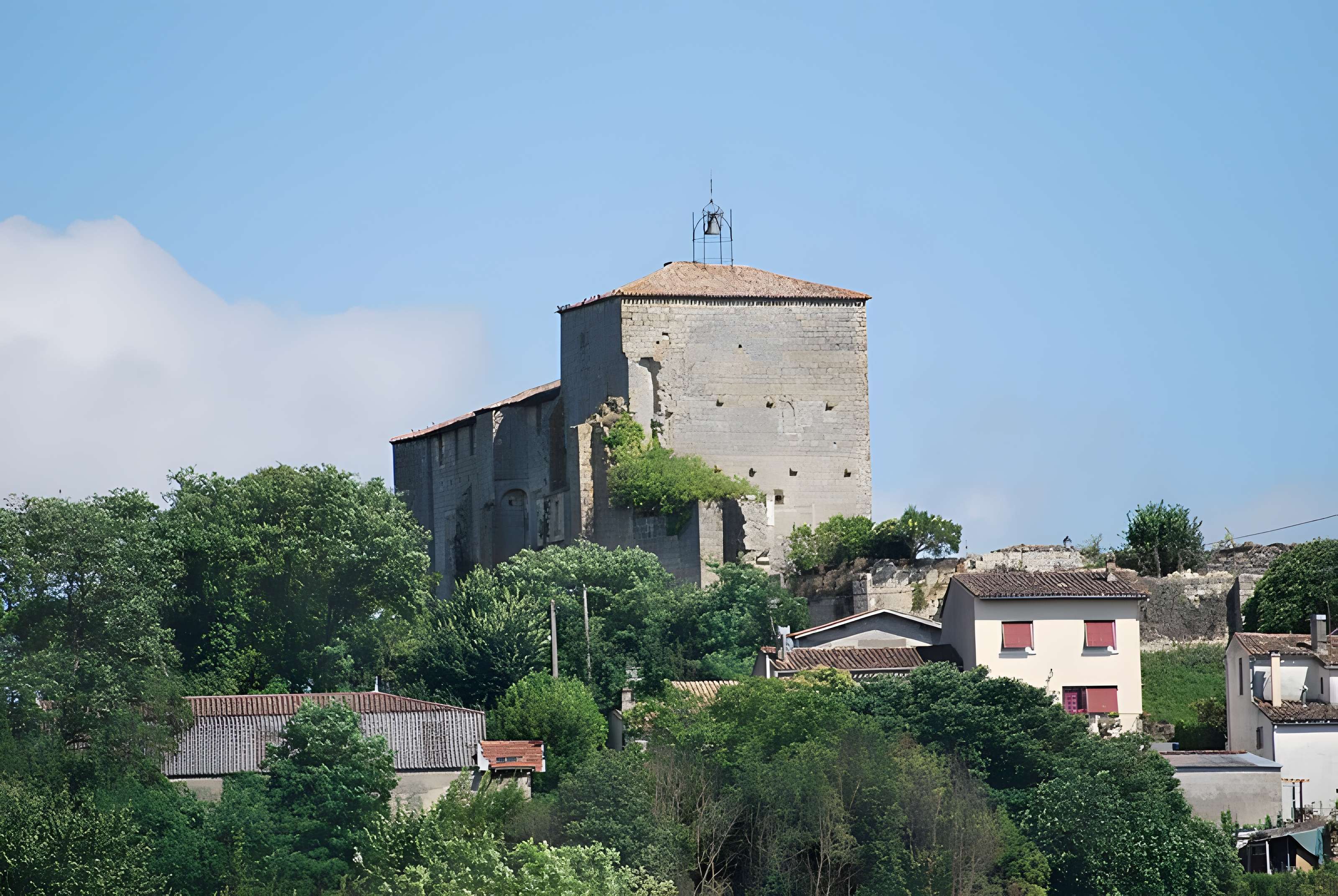 Château de Pujols dans la Gironde