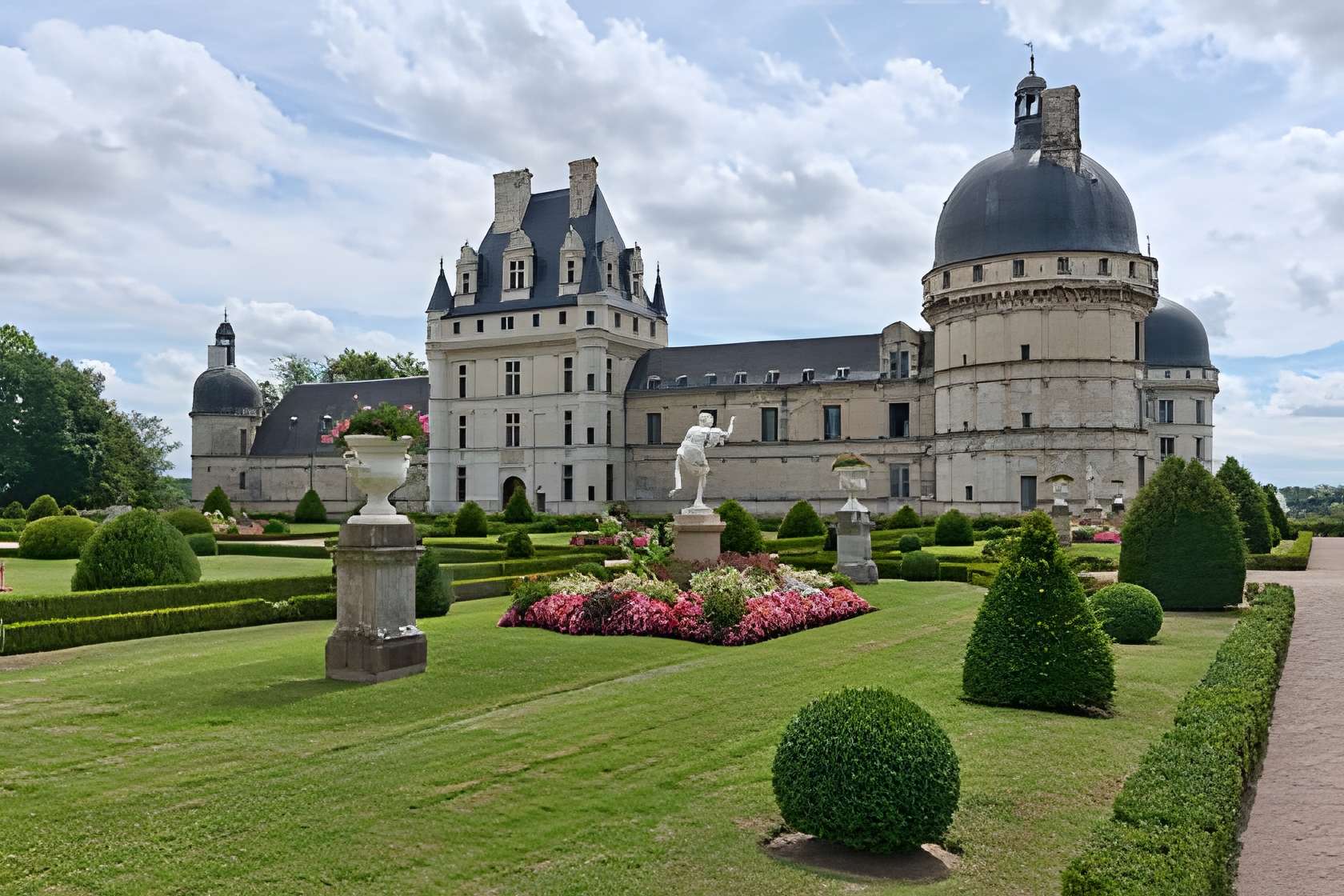 Château de Valençay Façade du château