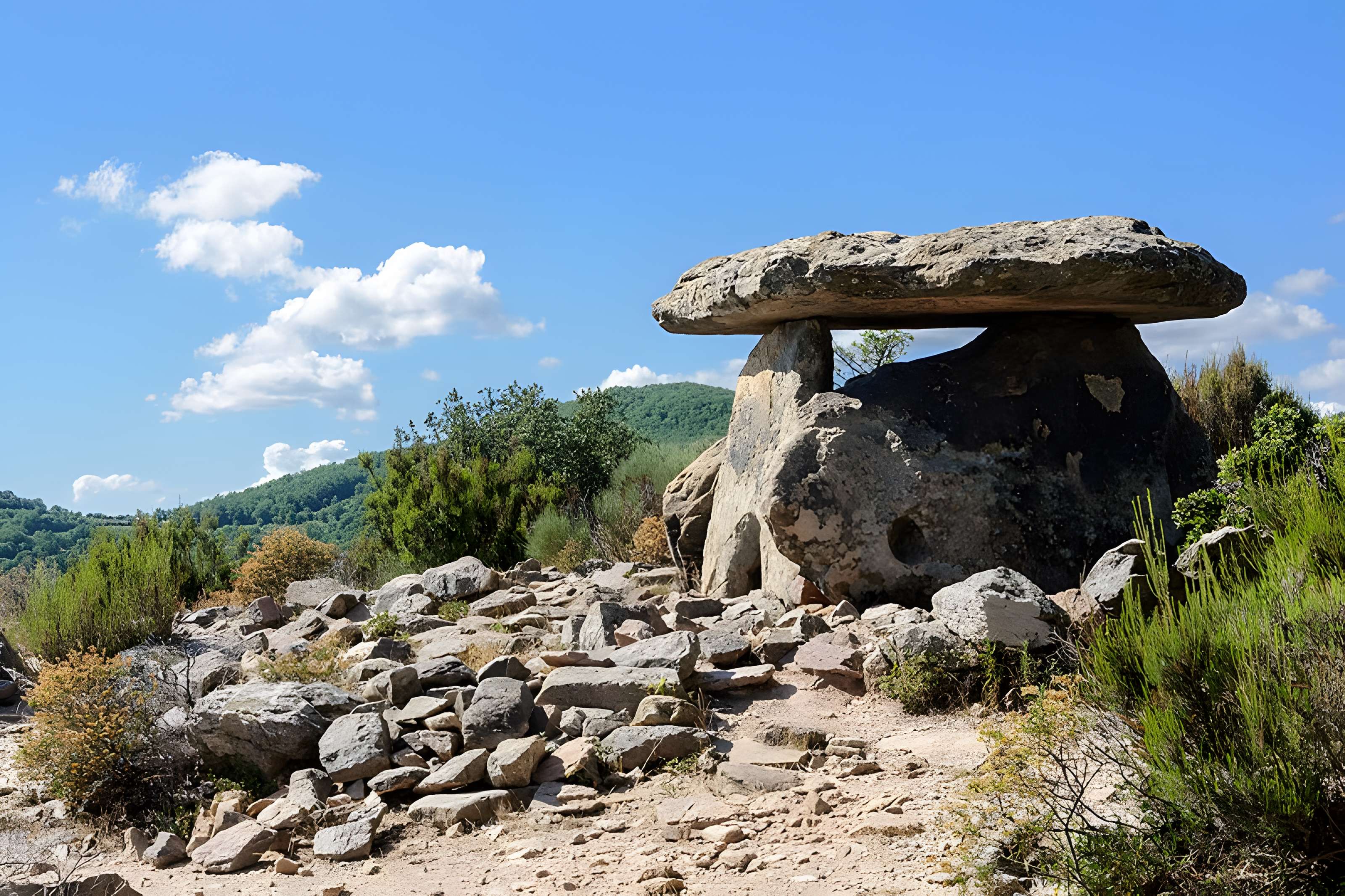 Dolmen de Coste-Rouge à Soumont