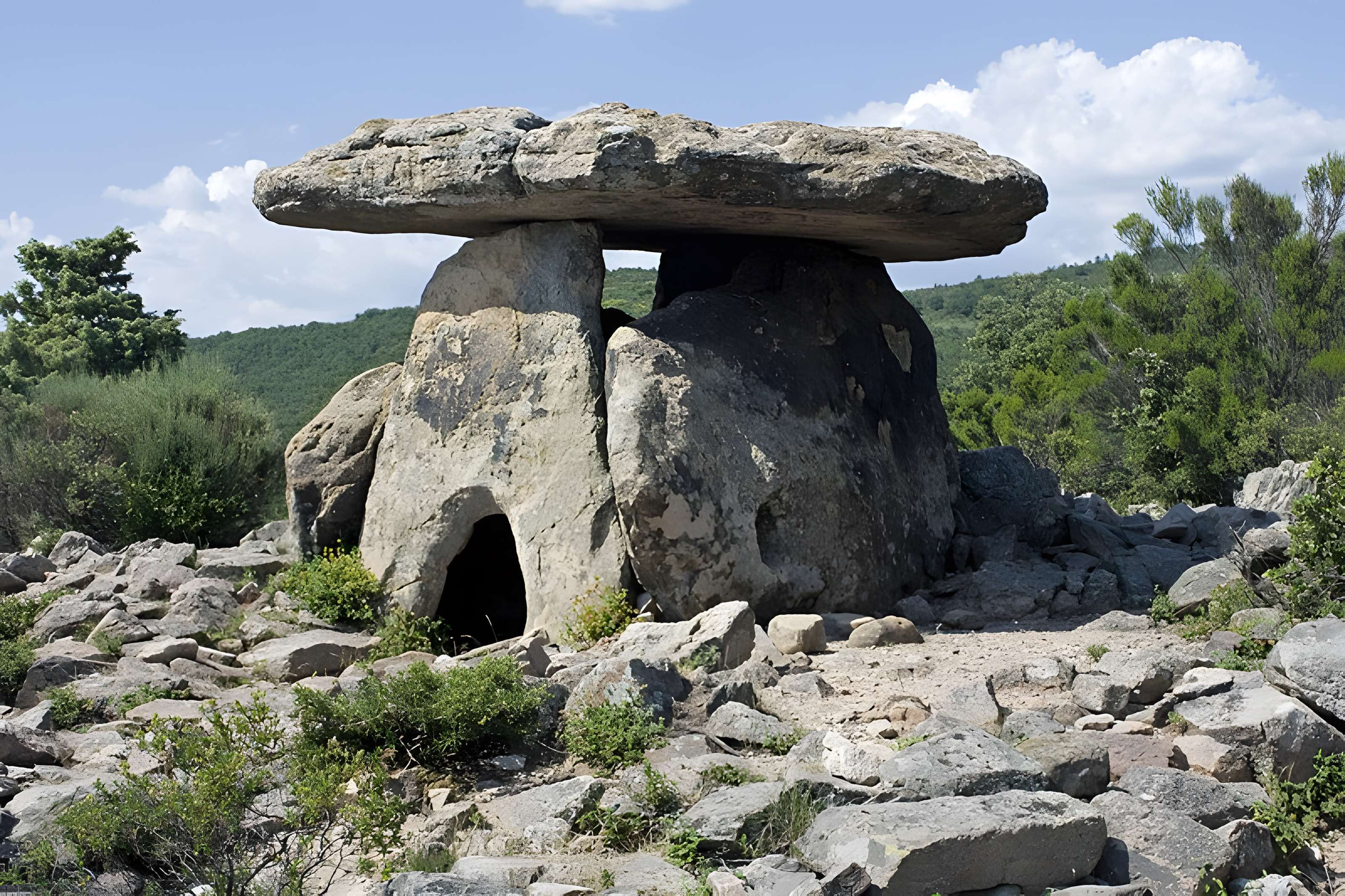 Dolmen de Coste-Rouge à Soumont