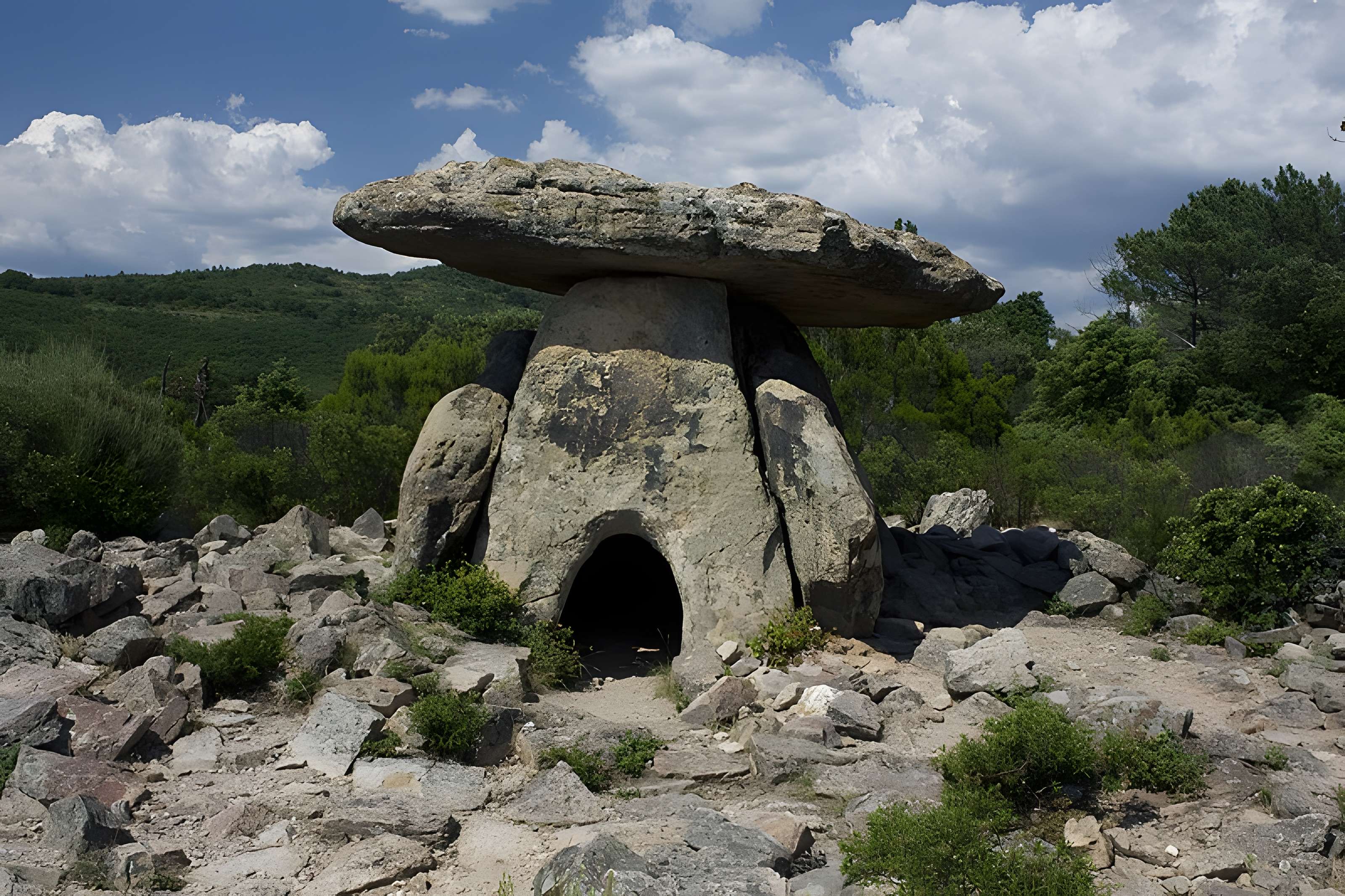 Dolmen de Coste-Rouge à Soumont
