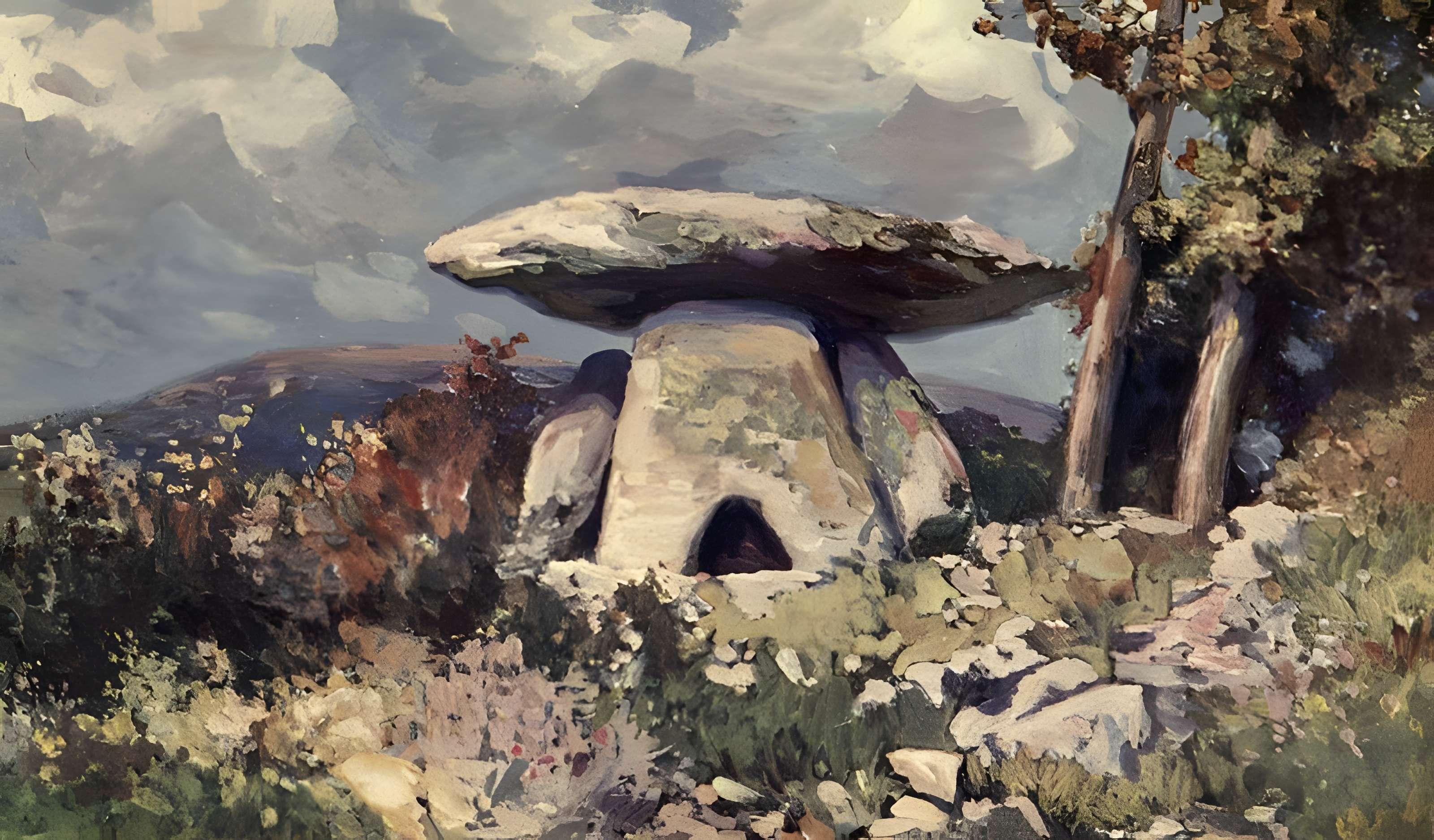 Dolmen de Coste-Rouge à Soumont