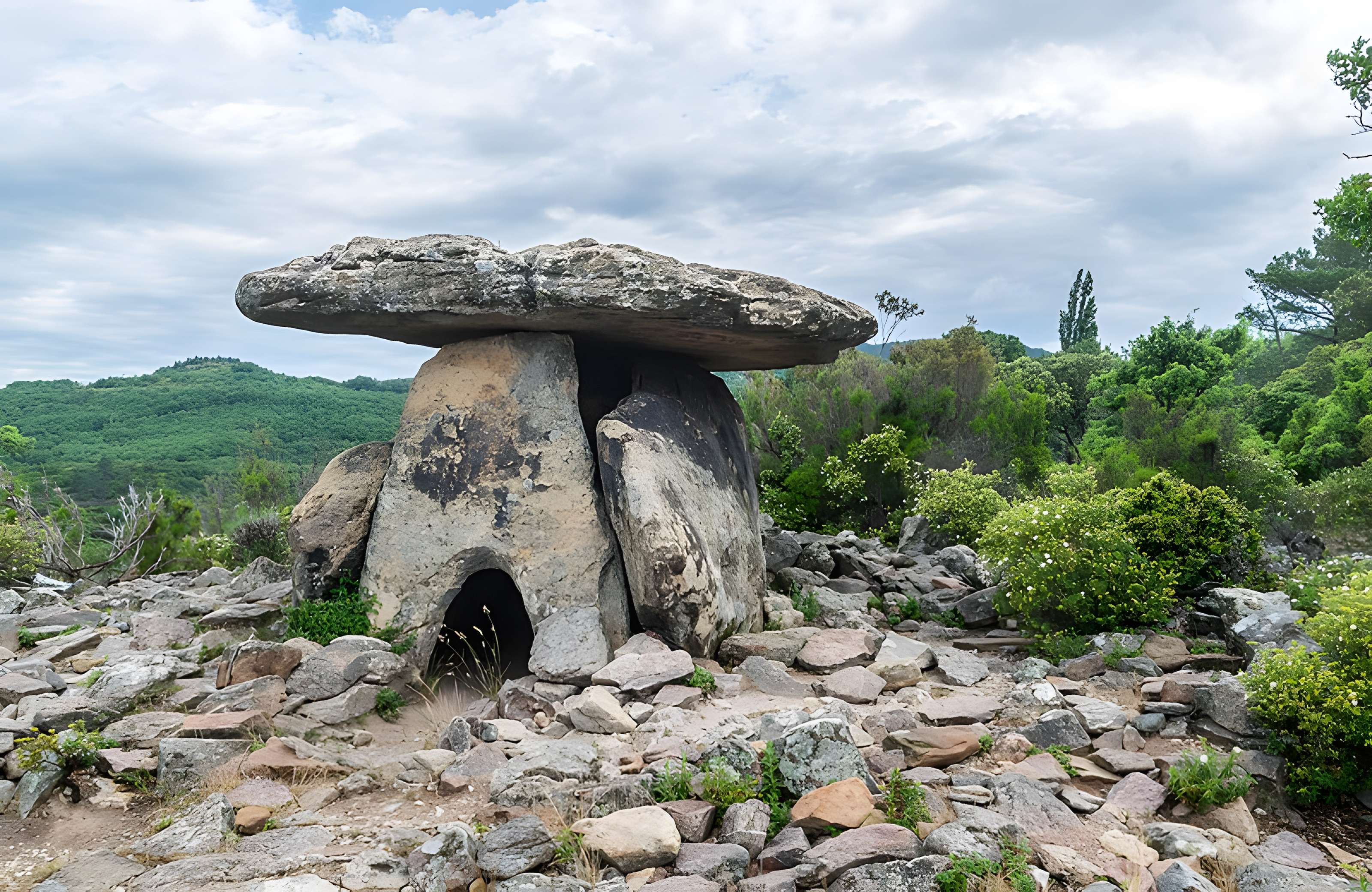 Dolmen de Coste-Rouge à Soumont
