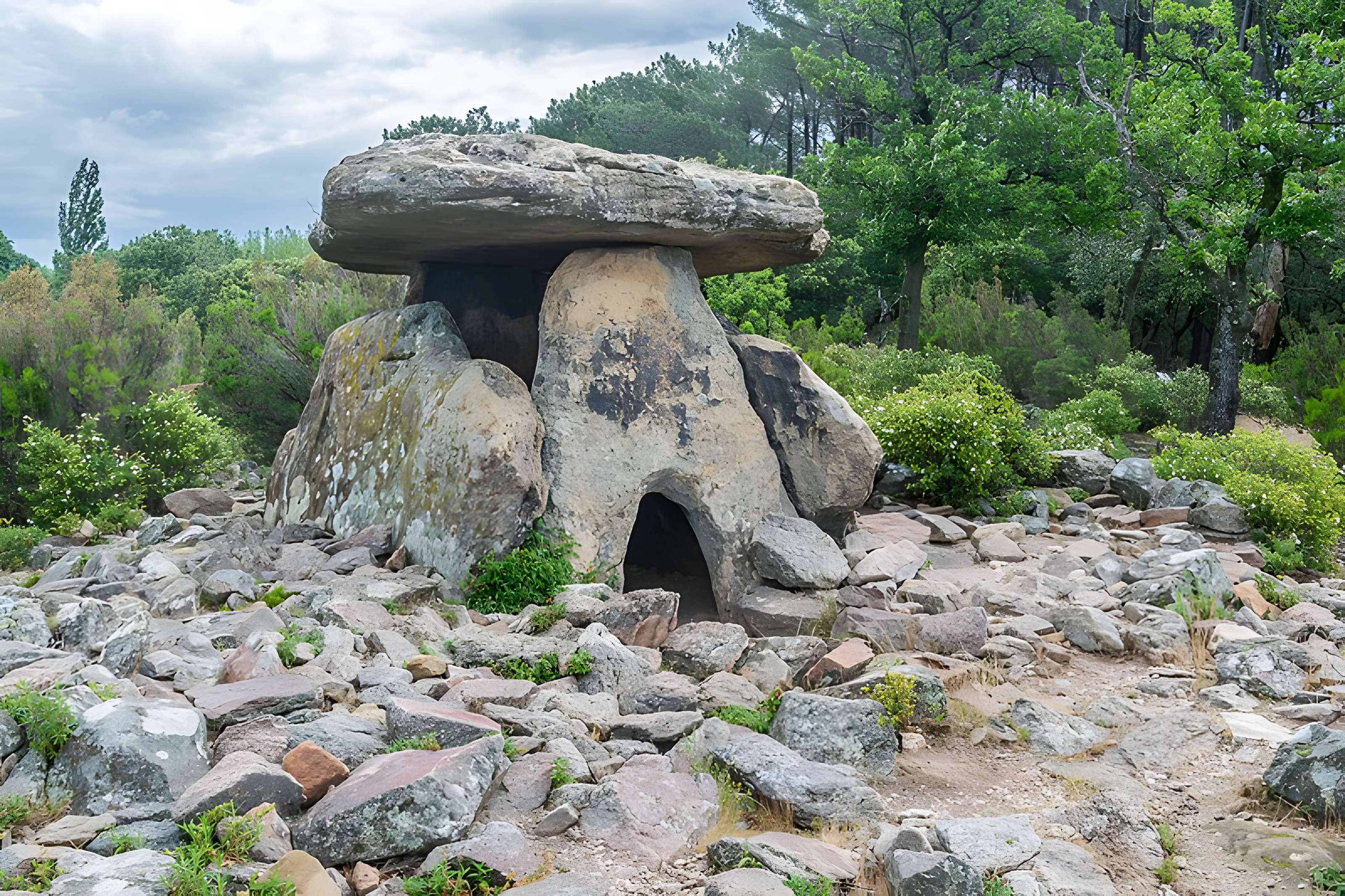 Dolmen de Coste-Rouge à Soumont