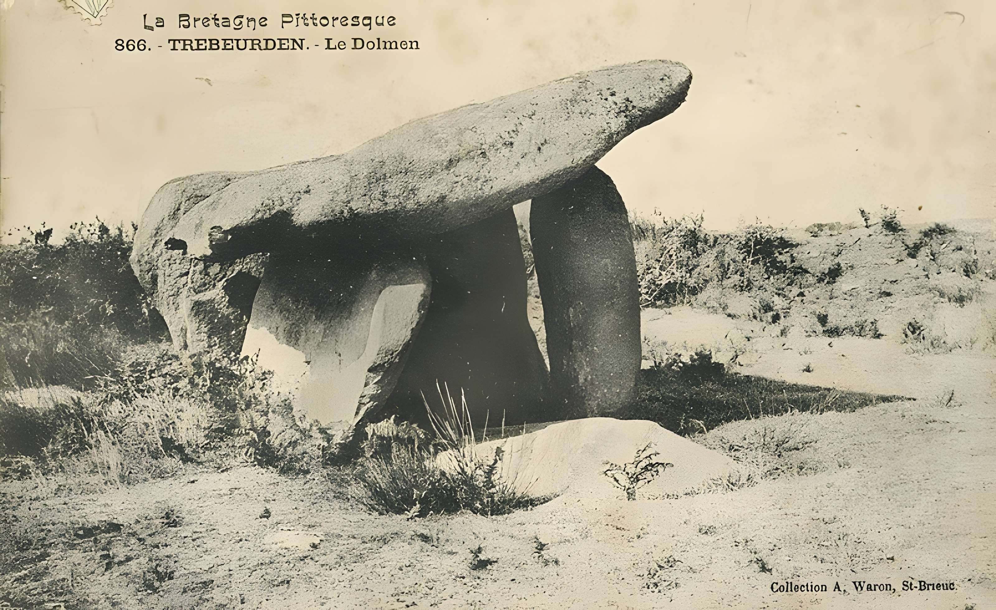 Dolmen de Kerellec à Trébeurden