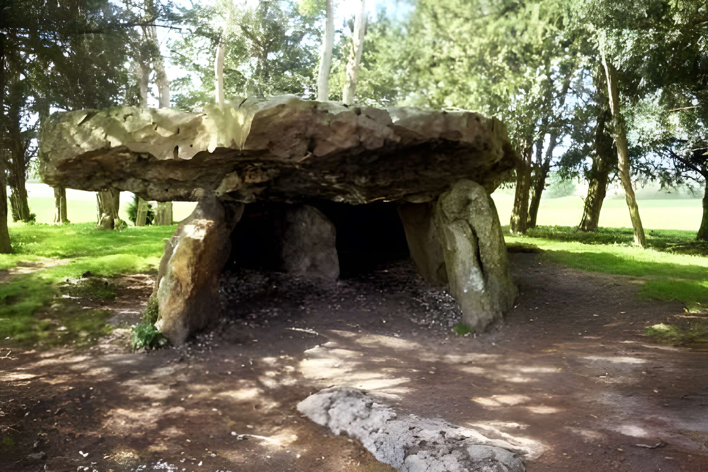 Dolmen de la Grotte aux Fées à Saint-Antoine-du-Rocher