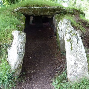 Dolmen de Ty-ar-Boudiged à Brennilis