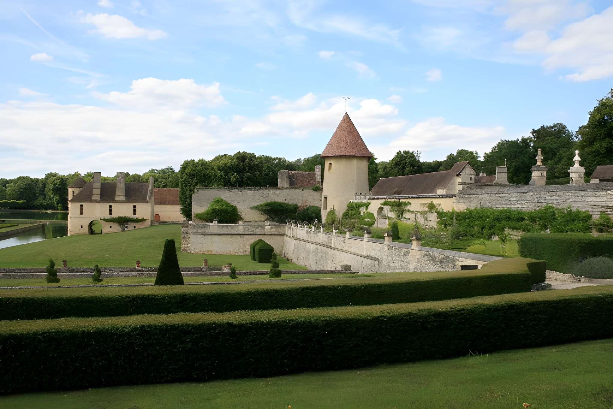 Domaine de Villarceaux Vue d'ensemble