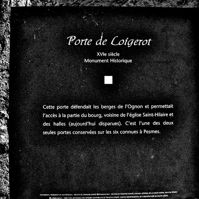 Photo de Enceinte médiévale de Pesmes