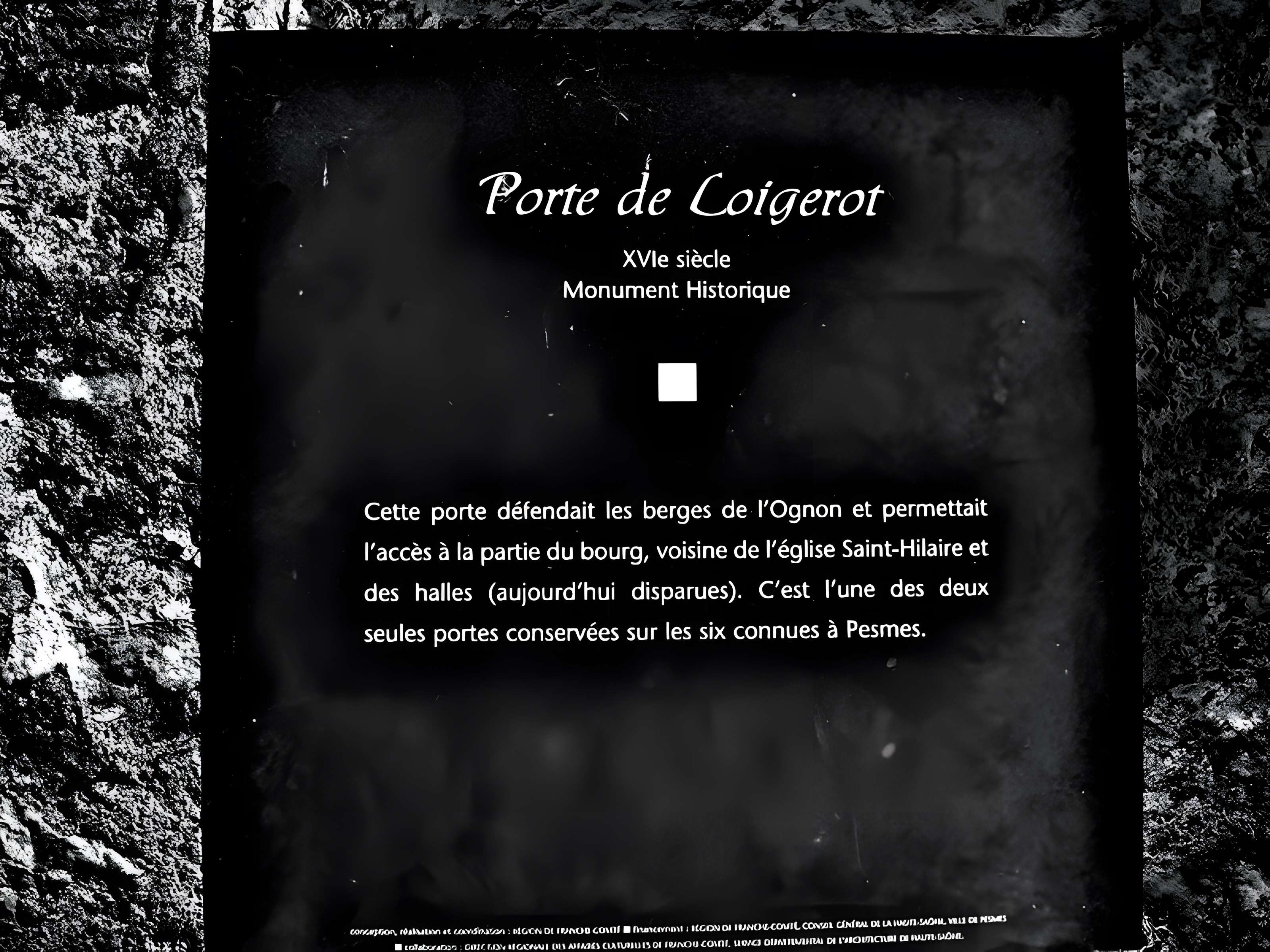 Enceinte médiévale de Pesmes