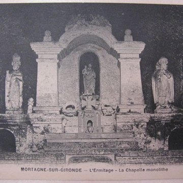 Ermitage monolithe de Mortagne-sur-Gironde