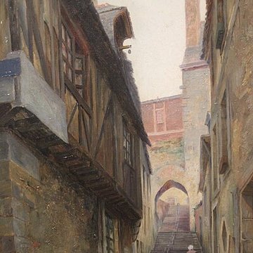 Escalier de la Grande-Poterne au Mans