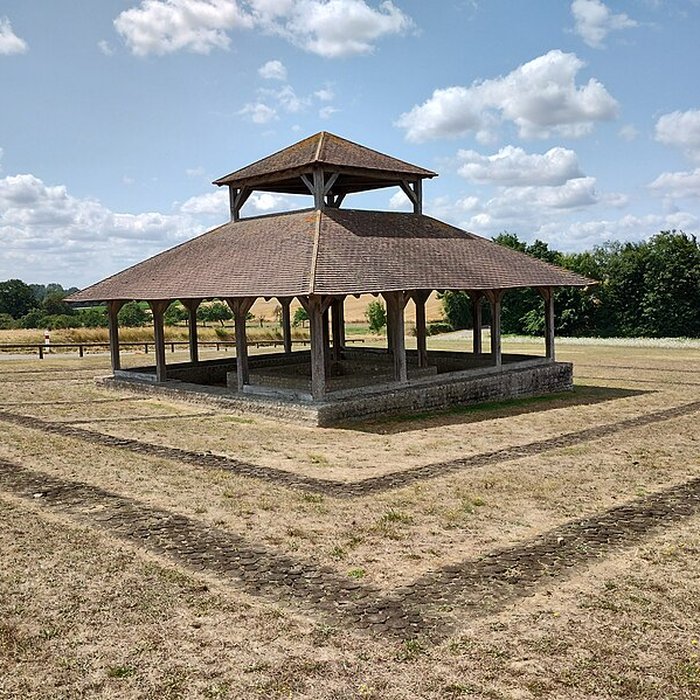 Photo de Fanum gallo-romain vestiges