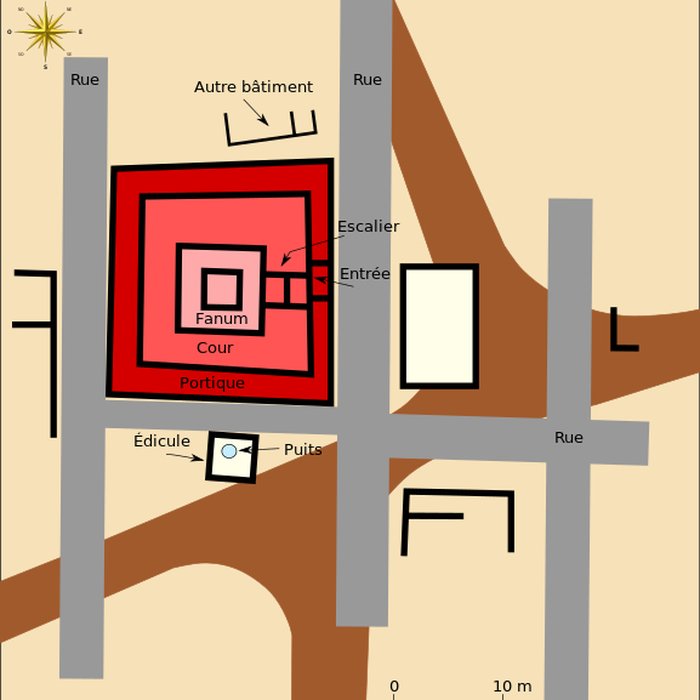 Photo de Fanum gallo-romain vestiges