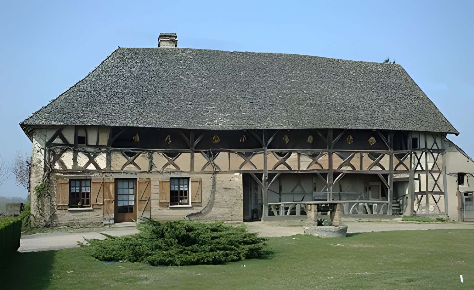 Ferme bressanne de Tenarre à Baudrières 