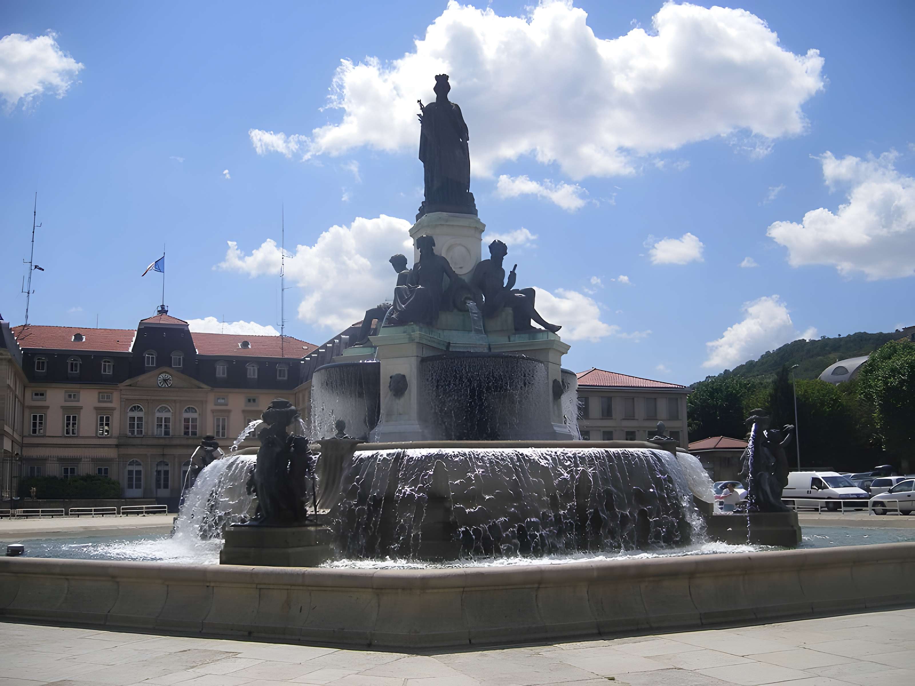 Fontaine Crozatier du Puy En Velay 
