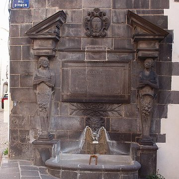 Fontaine dAdam et Ève de Riom