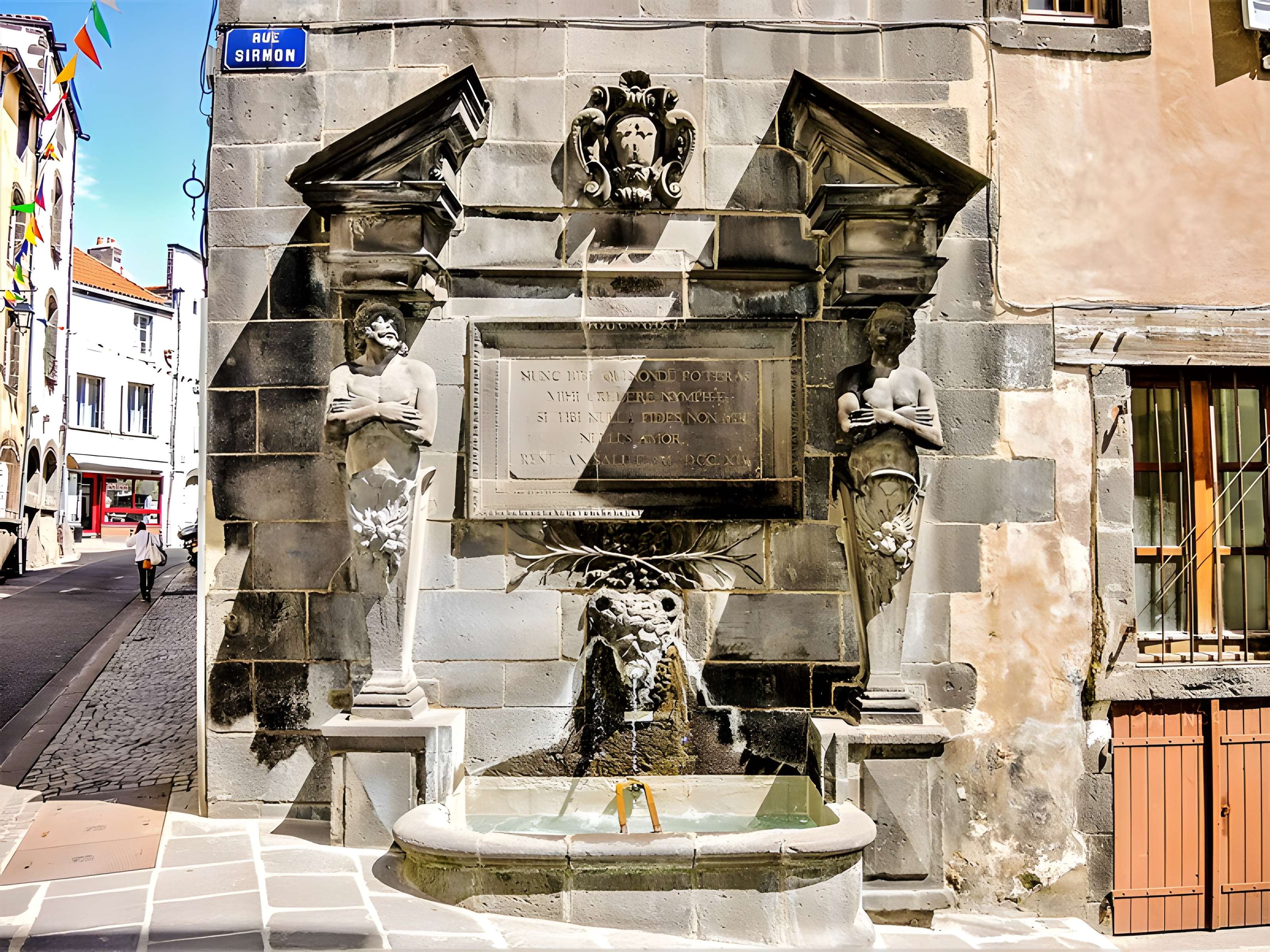 Fontaine d'Adam et Ève de Riom