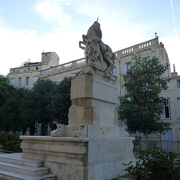 Photo de Fontaine des Licornes de Montpellier