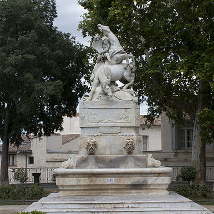 Photo de Fontaine des Licornes de Montpellier