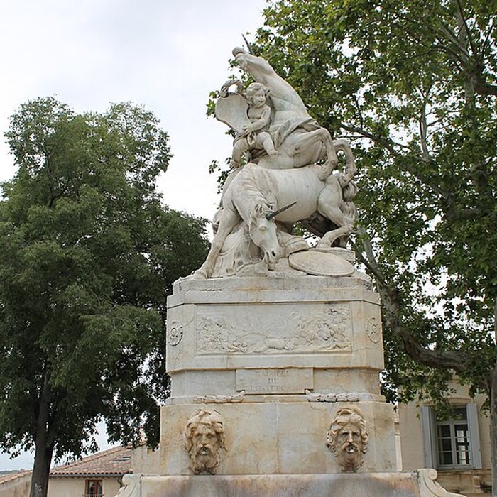 Photo de Fontaine des Licornes de Montpellier