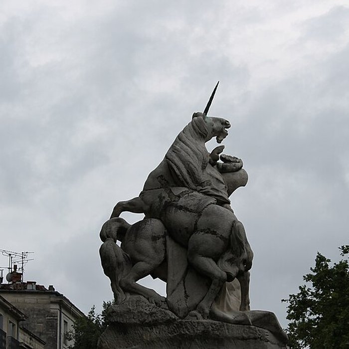 Photo de Fontaine des Licornes de Montpellier
