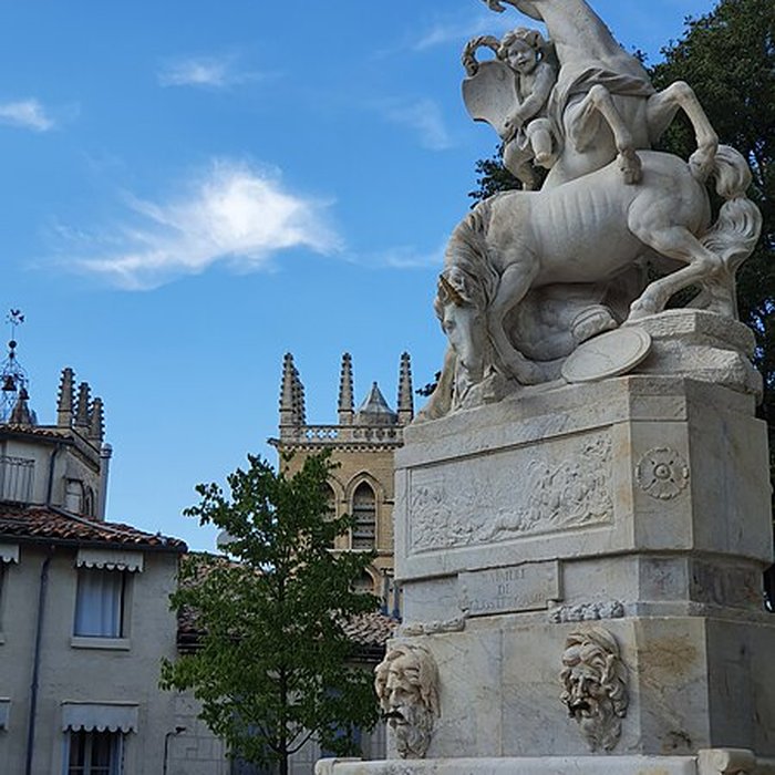 Photo de Fontaine des Licornes de Montpellier