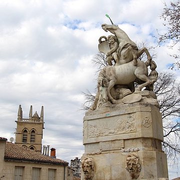 Fontaine des Licornes de Montpellier