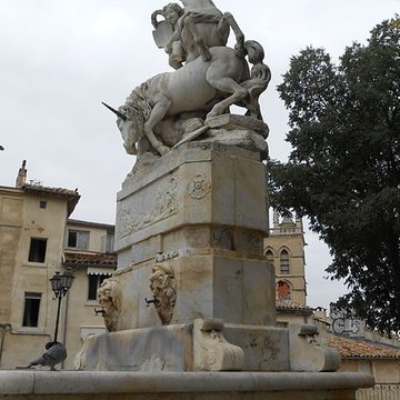 Fontaine des Licornes de Montpellier