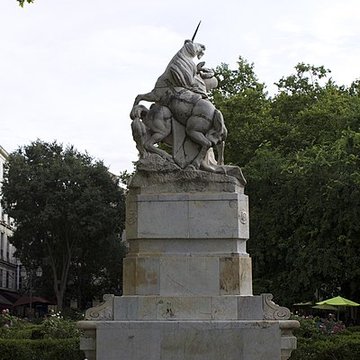 Fontaine des Licornes de Montpellier