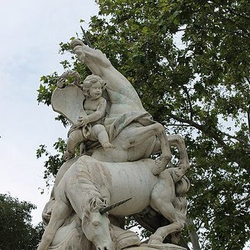 Fontaine des Licornes de Montpellier