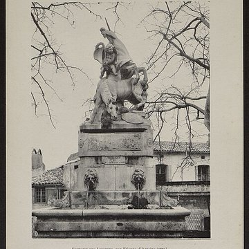 Fontaine des Licornes de Montpellier