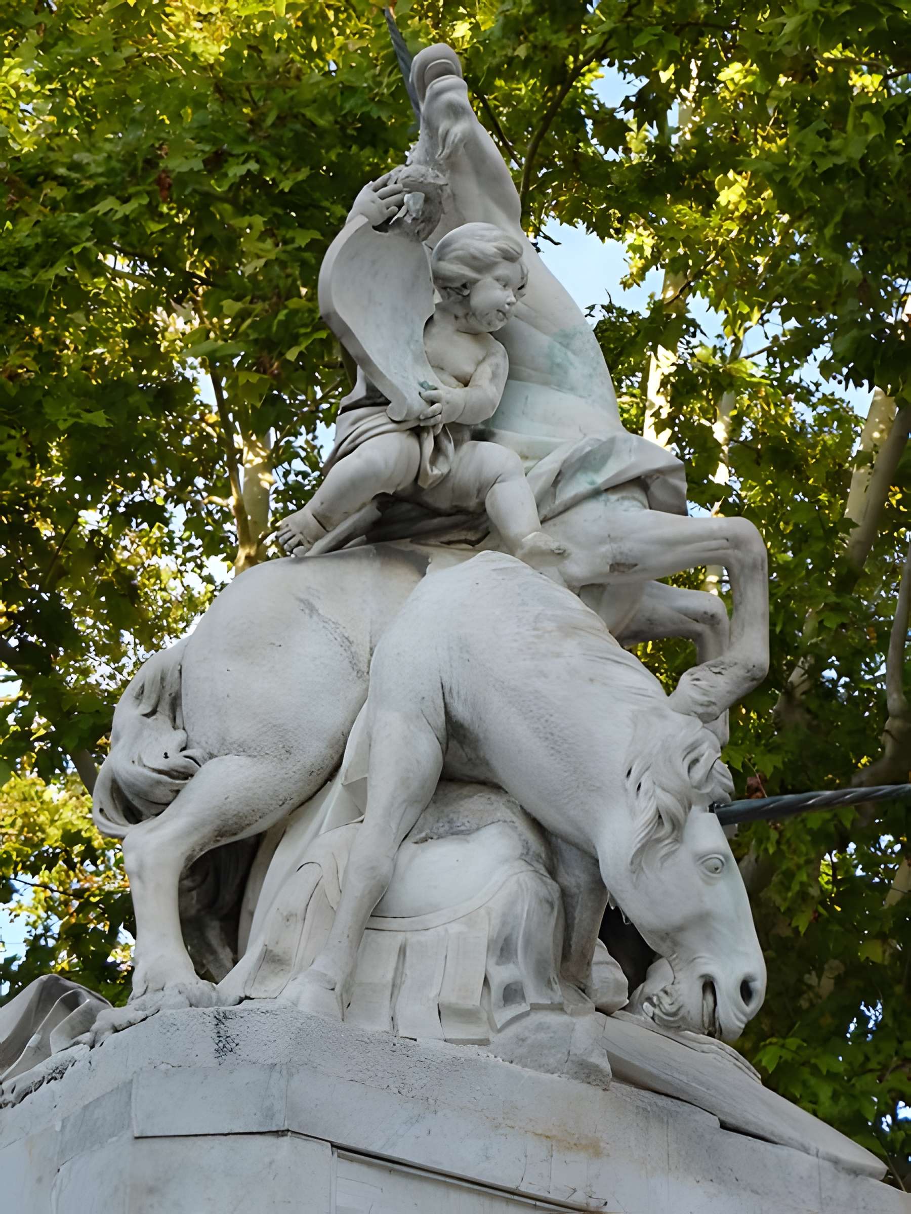Fontaine des Licornes de Montpellier