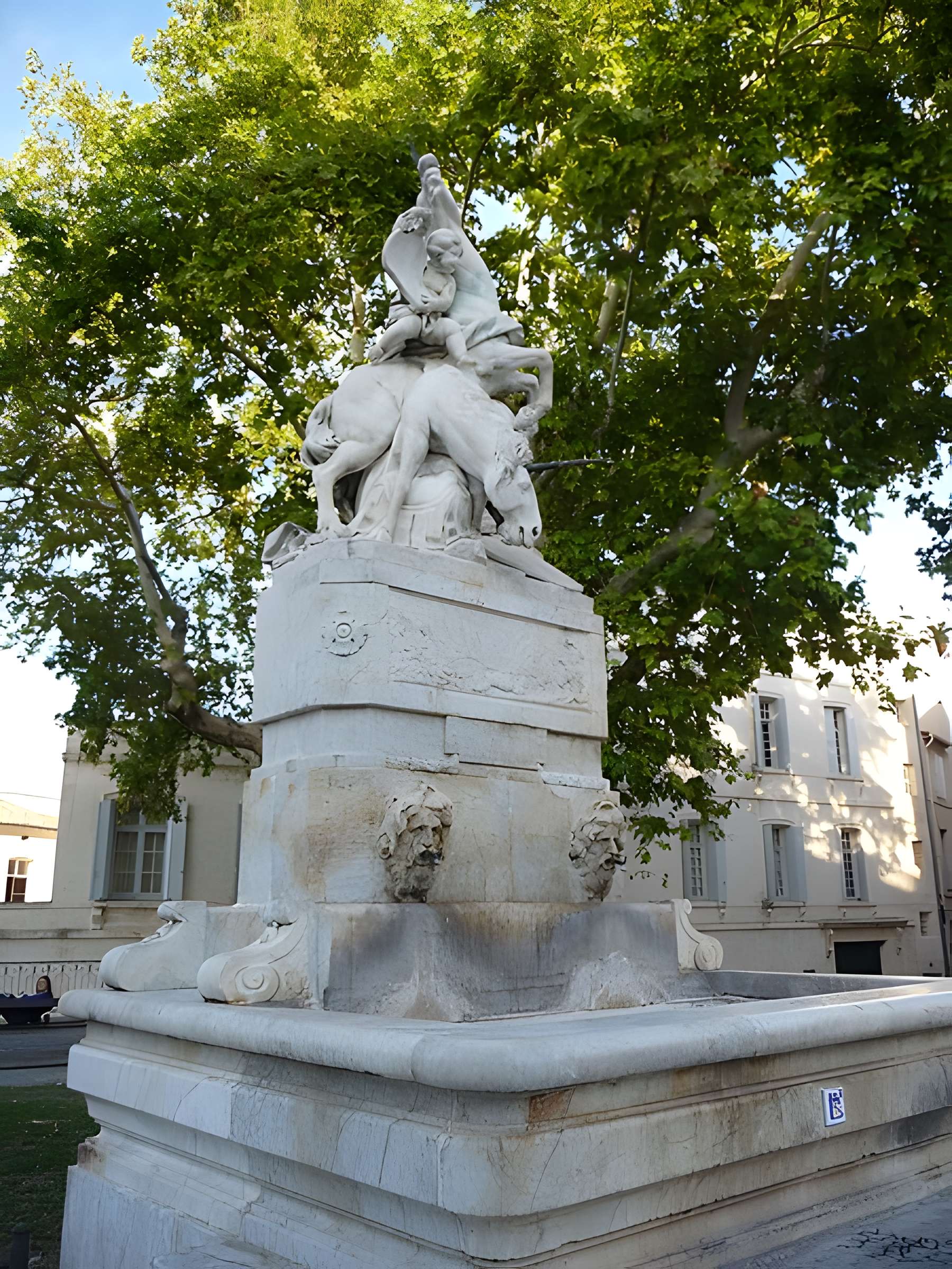 Fontaine des Licornes de Montpellier