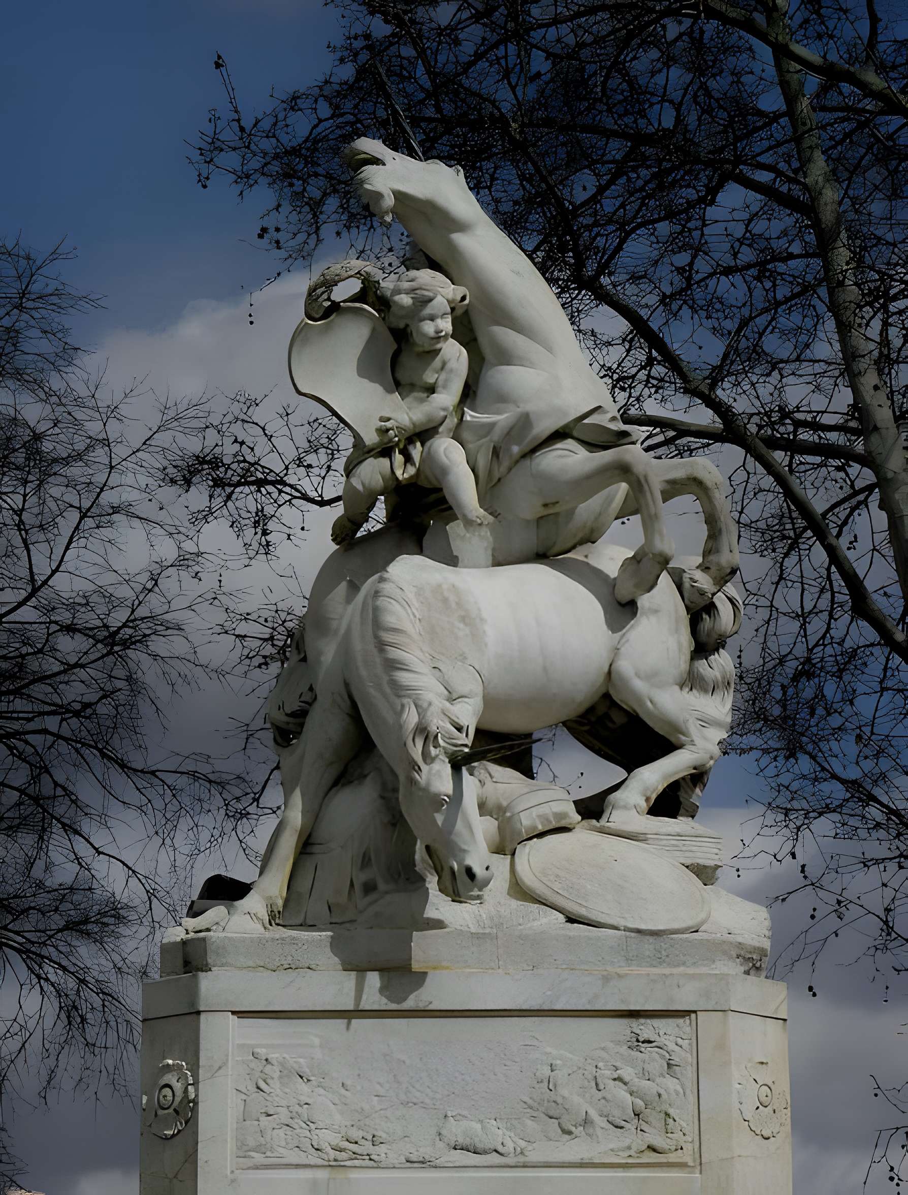 Fontaine des Licornes de Montpellier