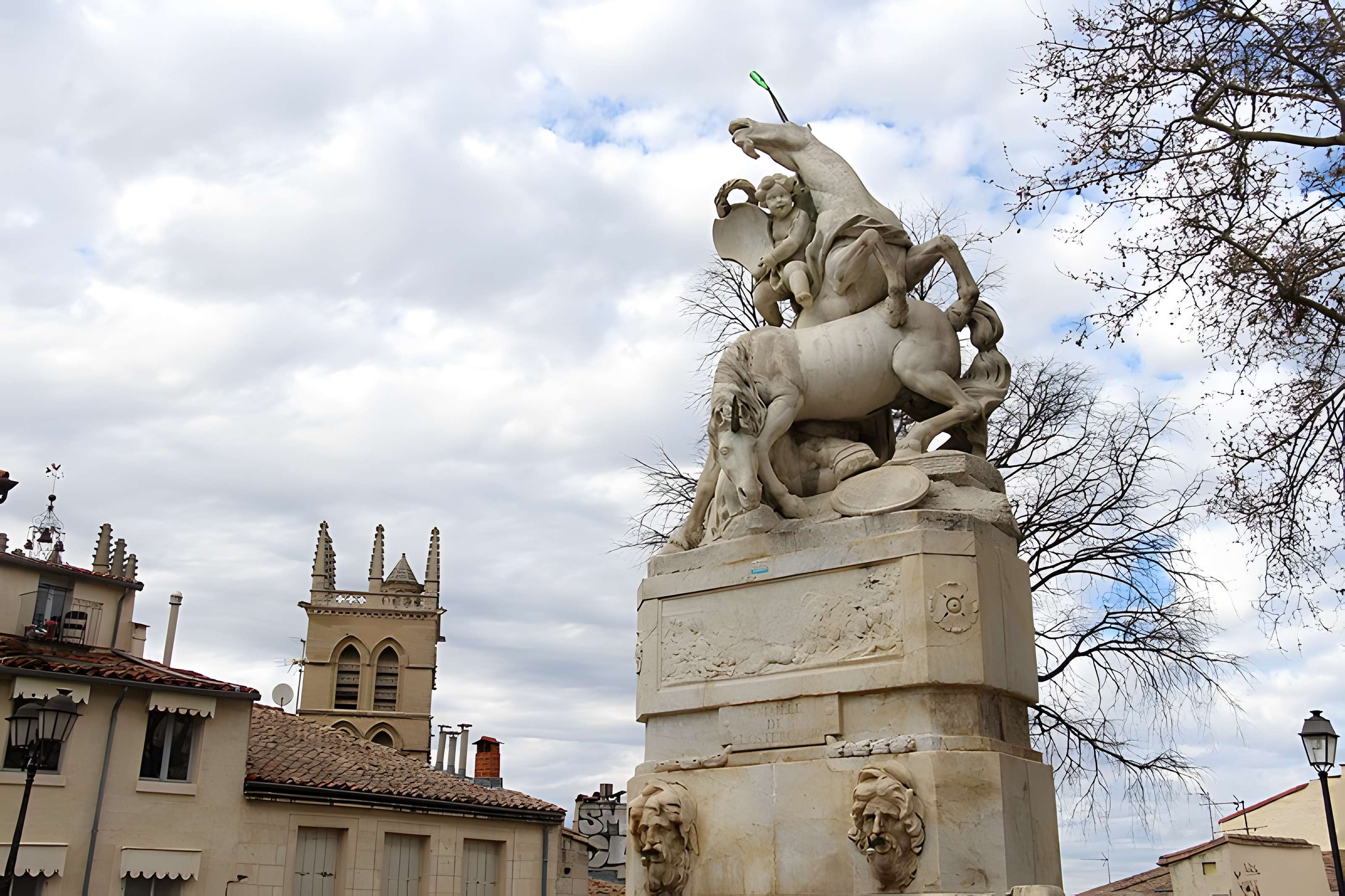 Fontaine des Licornes de Montpellier