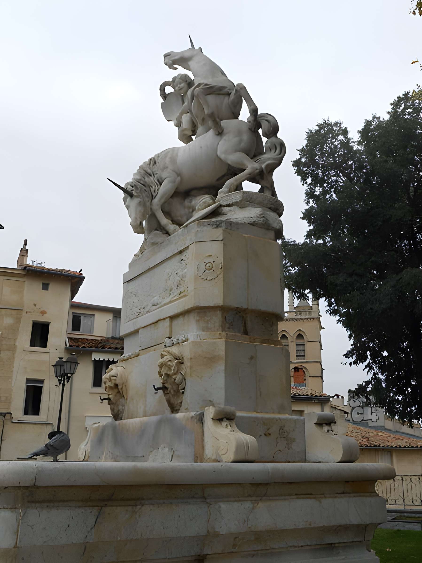 Fontaine des Licornes de Montpellier
