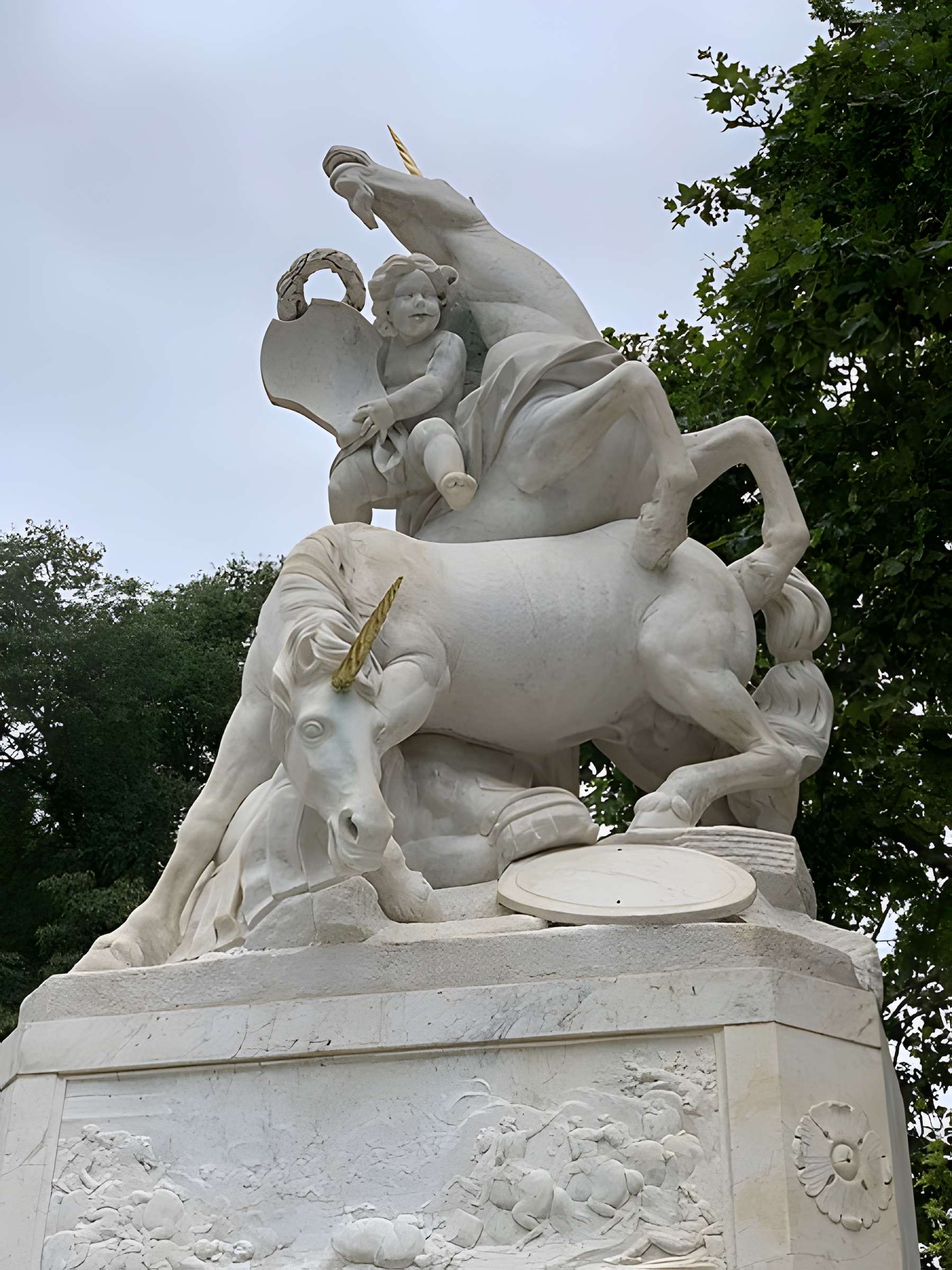Fontaine des Licornes de Montpellier