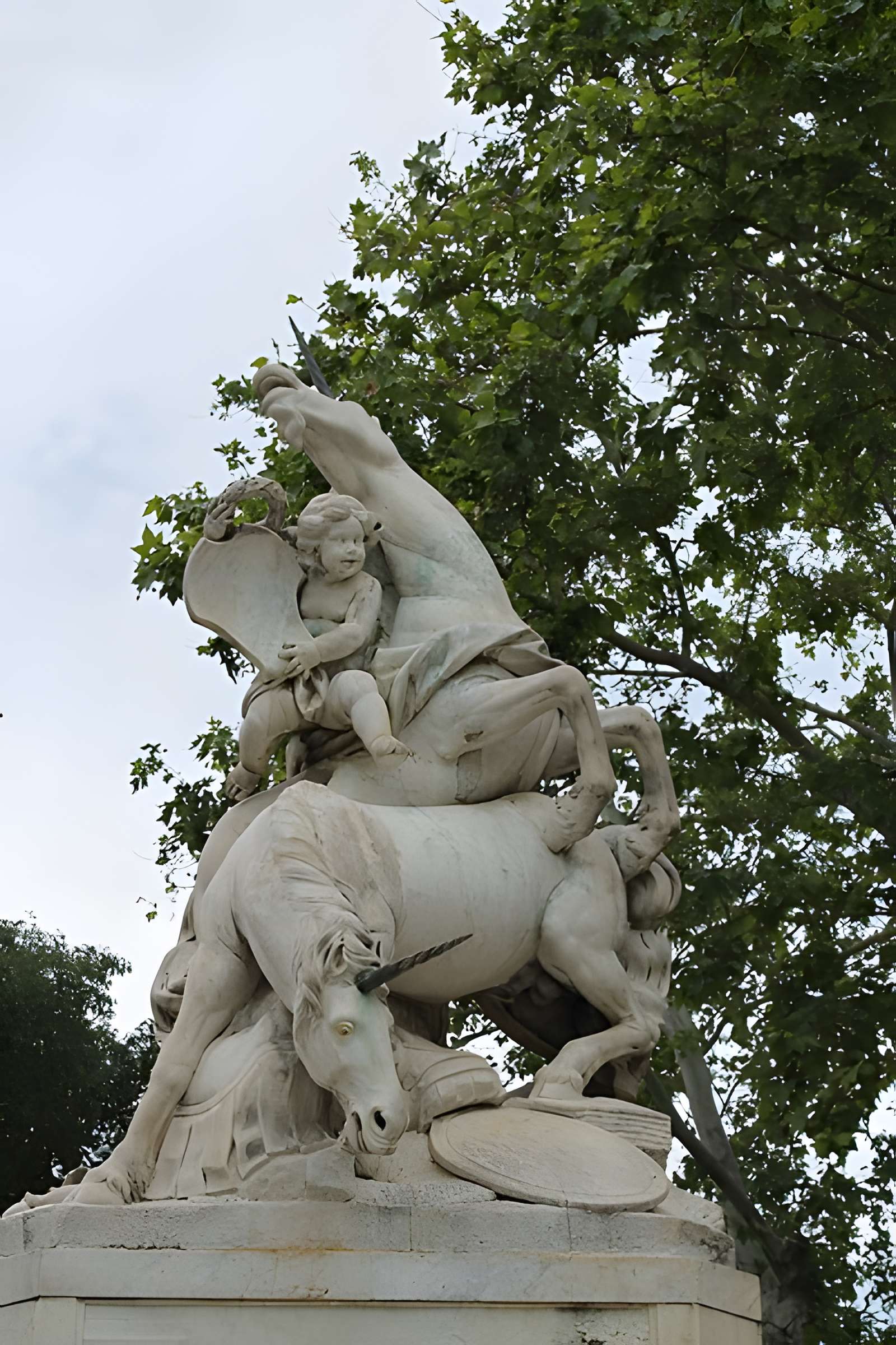 Fontaine des Licornes de Montpellier