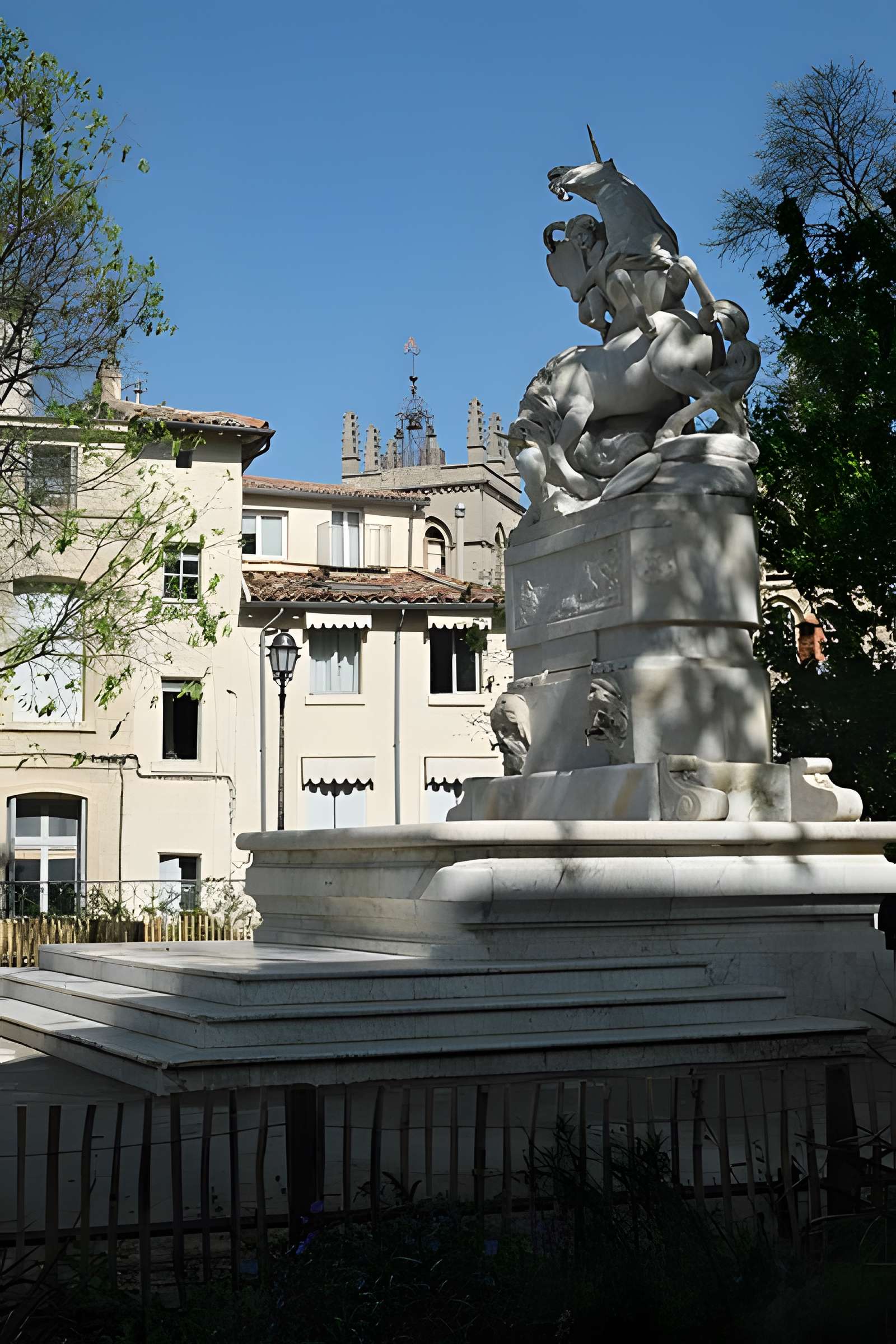 Fontaine des Licornes de Montpellier