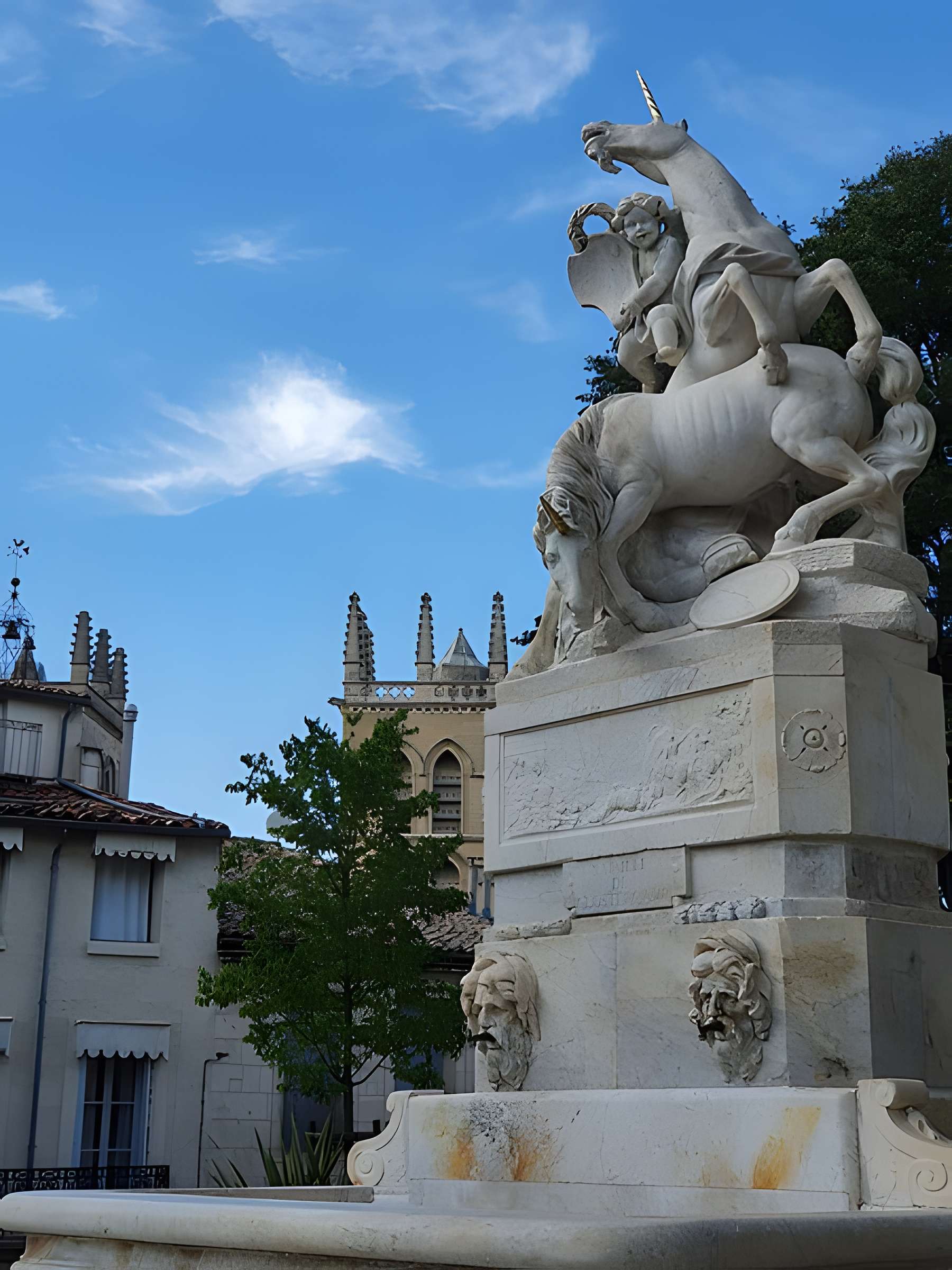 Fontaine des Licornes de Montpellier
