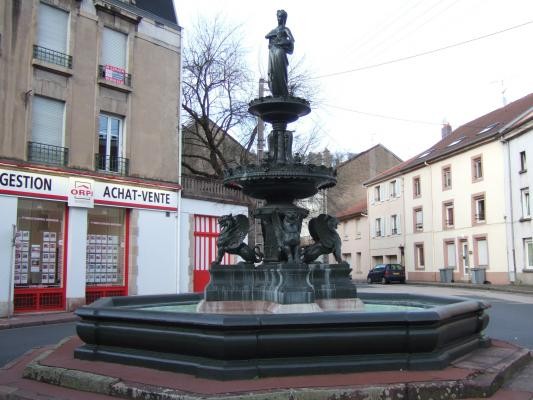 Photo de Fontaine des Quatre Lions de Raon-l'Étape