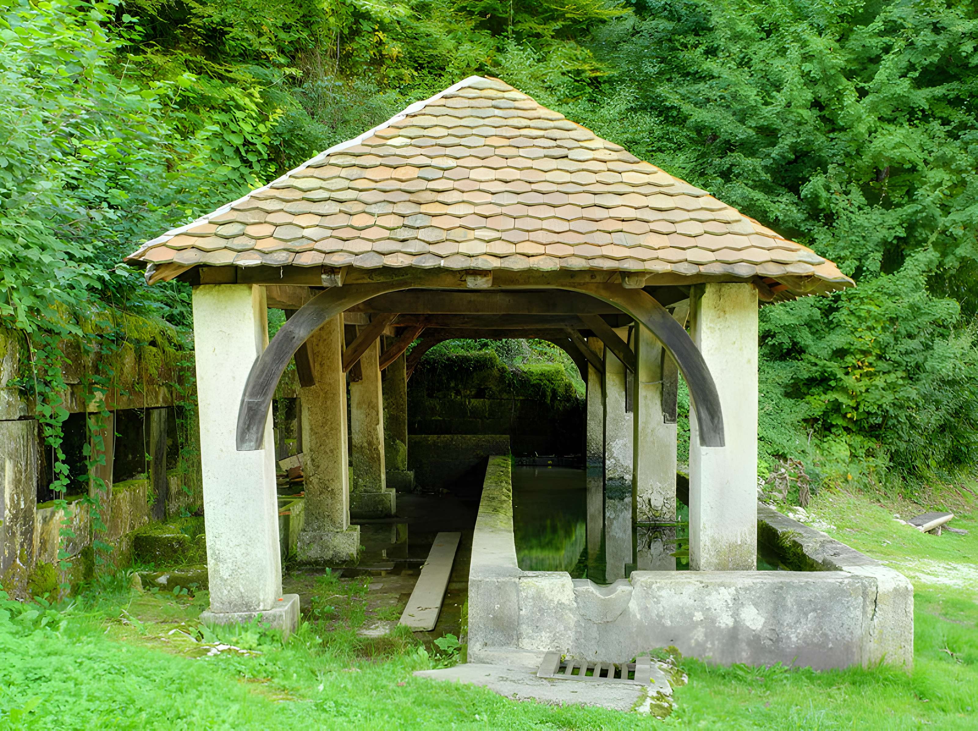 Fontaine-lavoir et abreuvoir de Saint-Dizier-l'Évêque