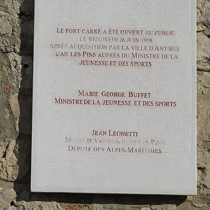 Photo de Fort Carré dAntibes : visite accompagnée