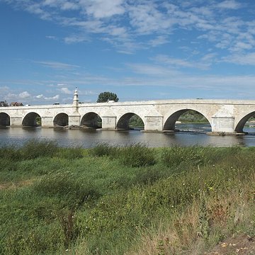 Grand pont sur la Loire de La Charité-sur-Loire