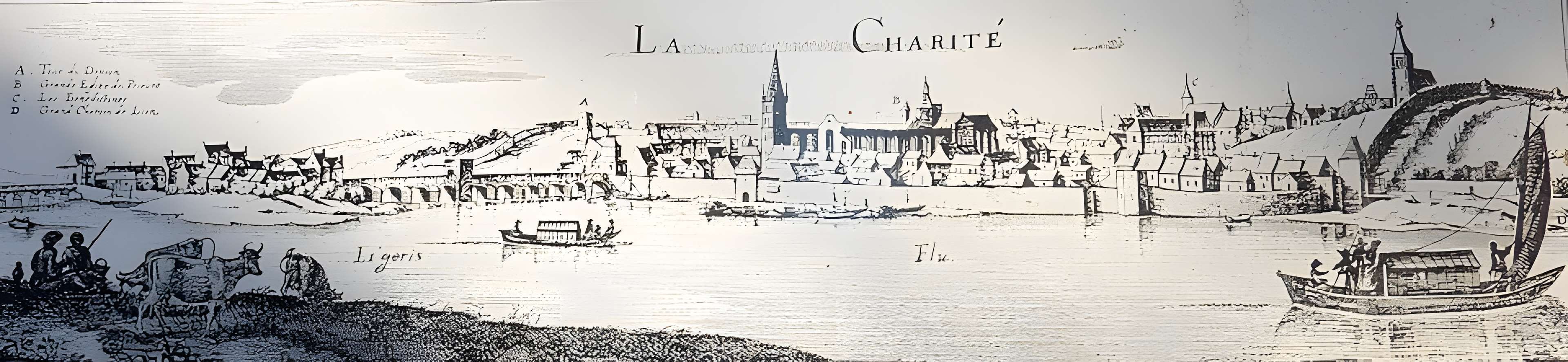 Grand pont sur la Loire de La Charité-sur-Loire