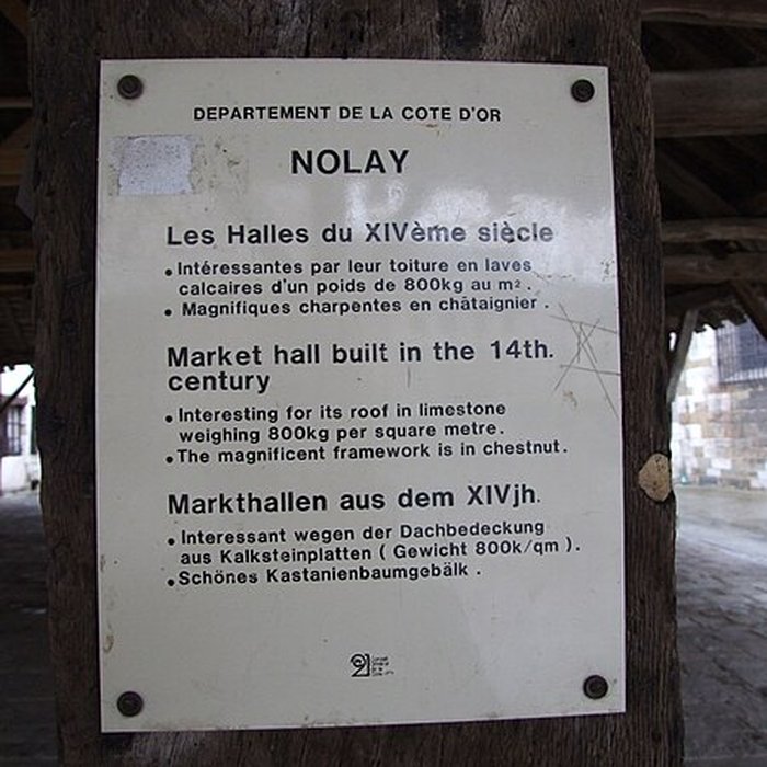 Photo de Halle aux grains de Nolay
