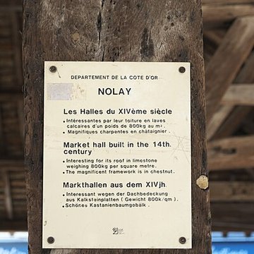 Halle aux grains de Nolay